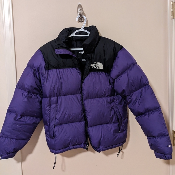 North Face Purple Puffer jacket - Picture 5 of 9